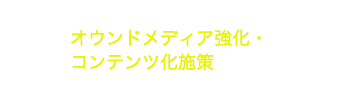 オウンドメディア強化・コンテンツ化施策