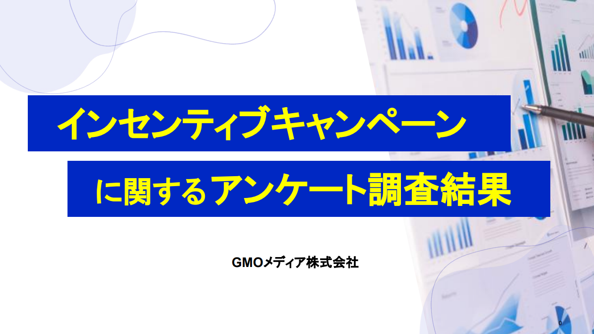 インセンティブキャンペーンに関するアンケート調査結果