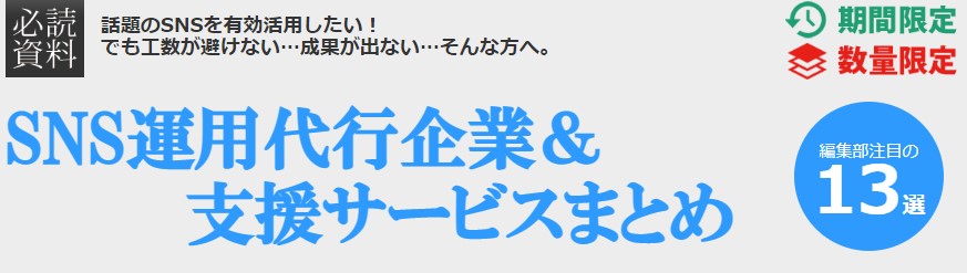 SNS運用代行企業のホワイトペーパー