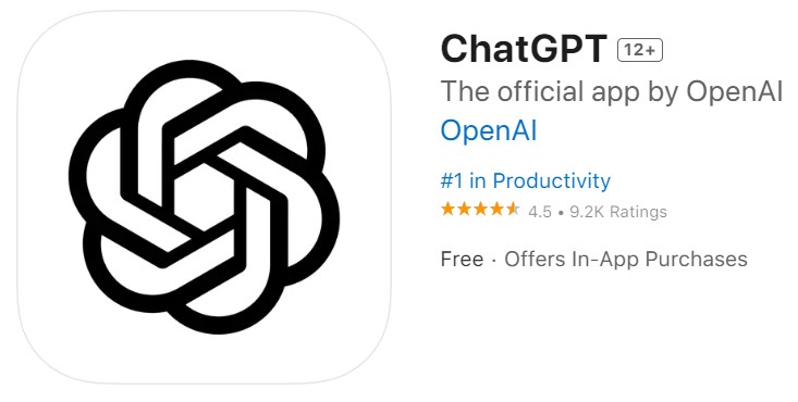 ChatGPTスマホアプリ｜AppStore