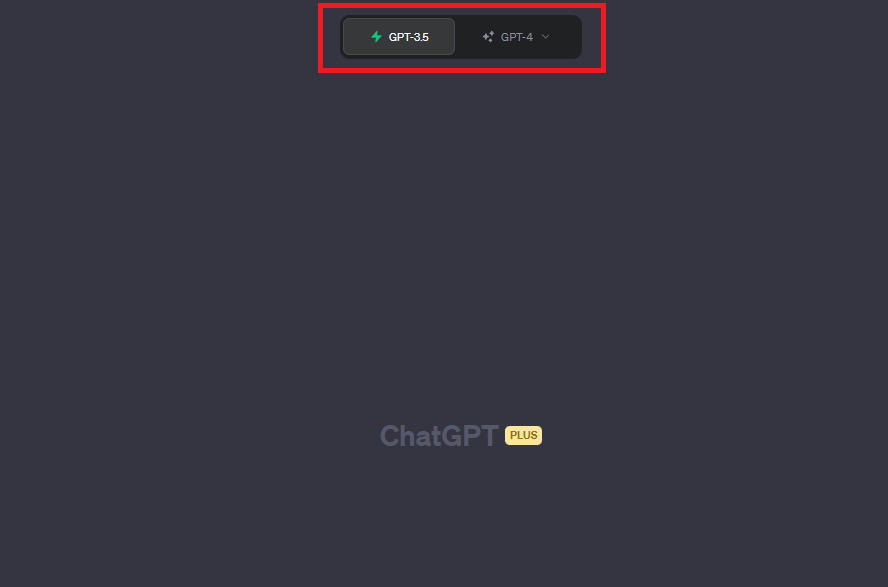 ChatGPTのウェブ検索機能 (5)GPT-4を選択する